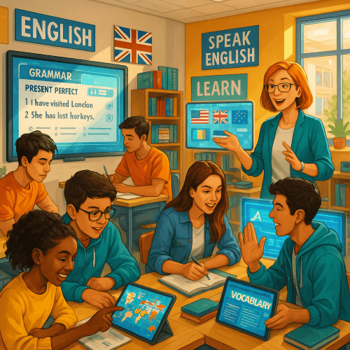 هر سطح از زبان انگلیسی چند ترم است؟